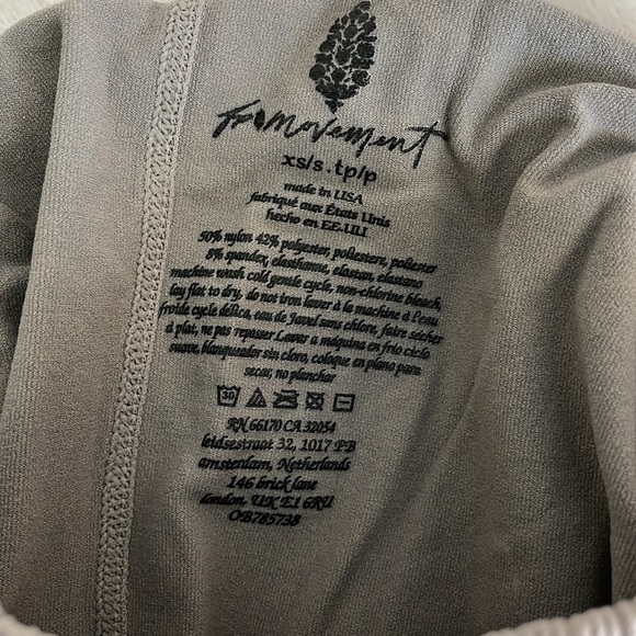 Free People- Good Karma Flare Leggings -Mushroom - Picture 10 of 10